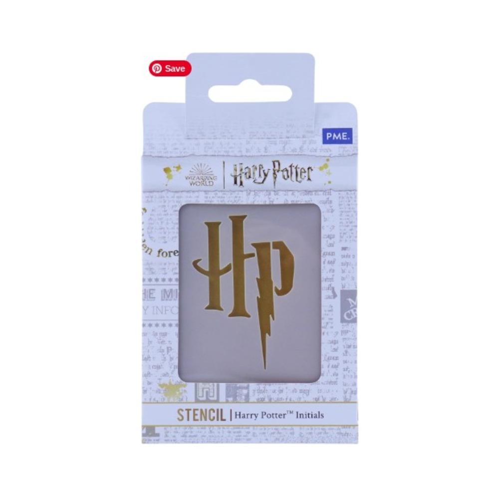 PME Harry Potter HP Initials Cake Stencil Hogwarts Cupcake Decorating WB New